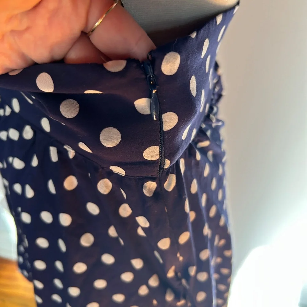Trashy Diva Blue Dots Top and Shirts - Picture 6 of 9